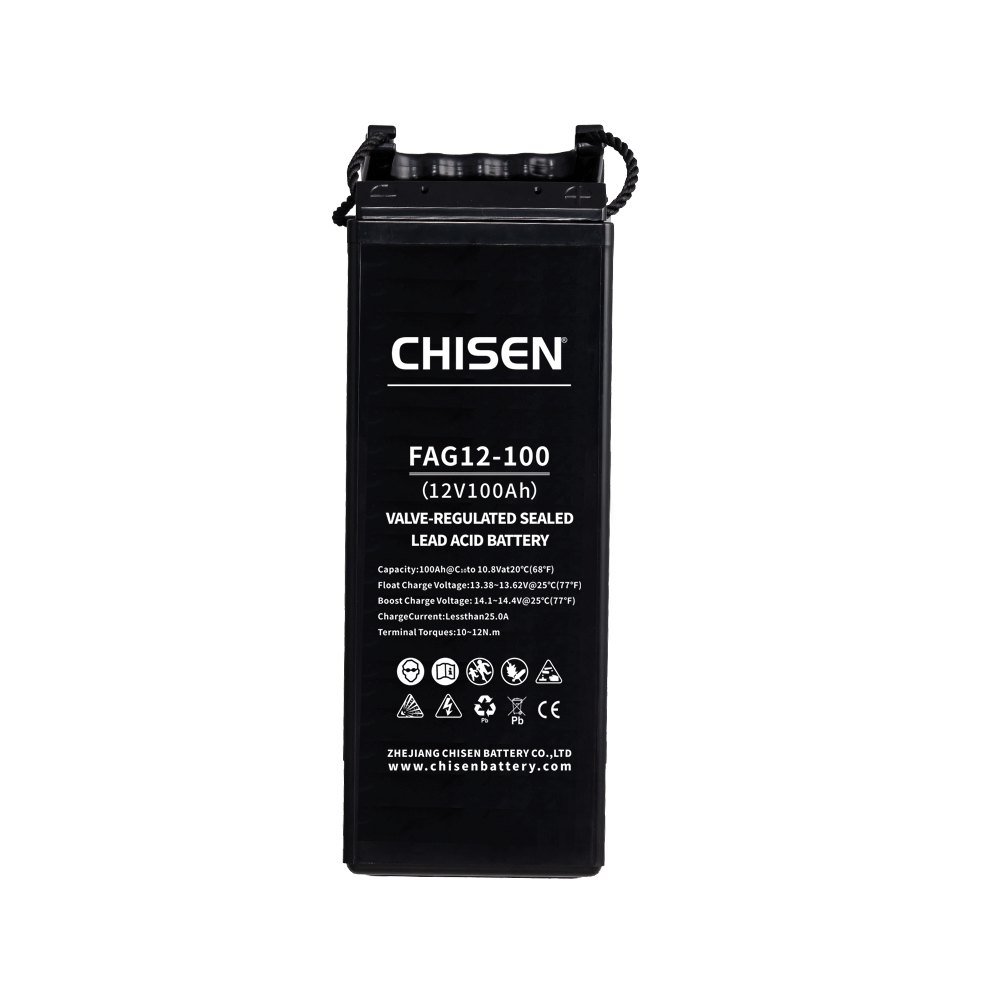 FAG12-100 12V 100Ah Front ተርሚናል VRLA Battery