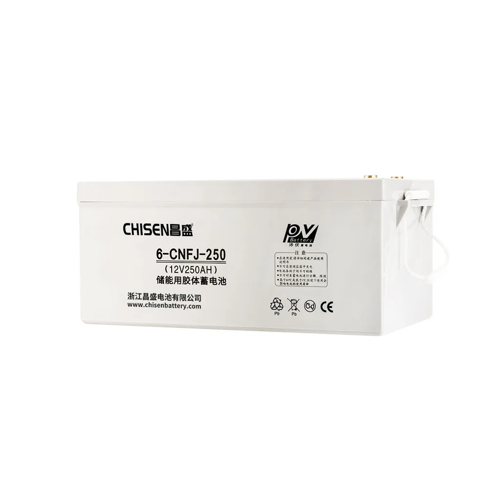 6-CNFJ-250 12V 250Ah Deep Cycle Gel Battery image 1
