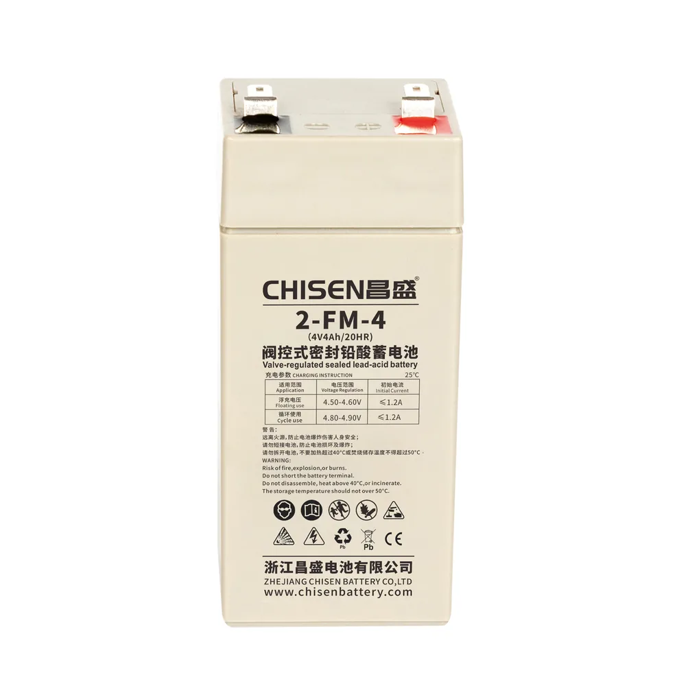 2-FM-4 4V 4Ah FM VRLA Battery Product detail image 3