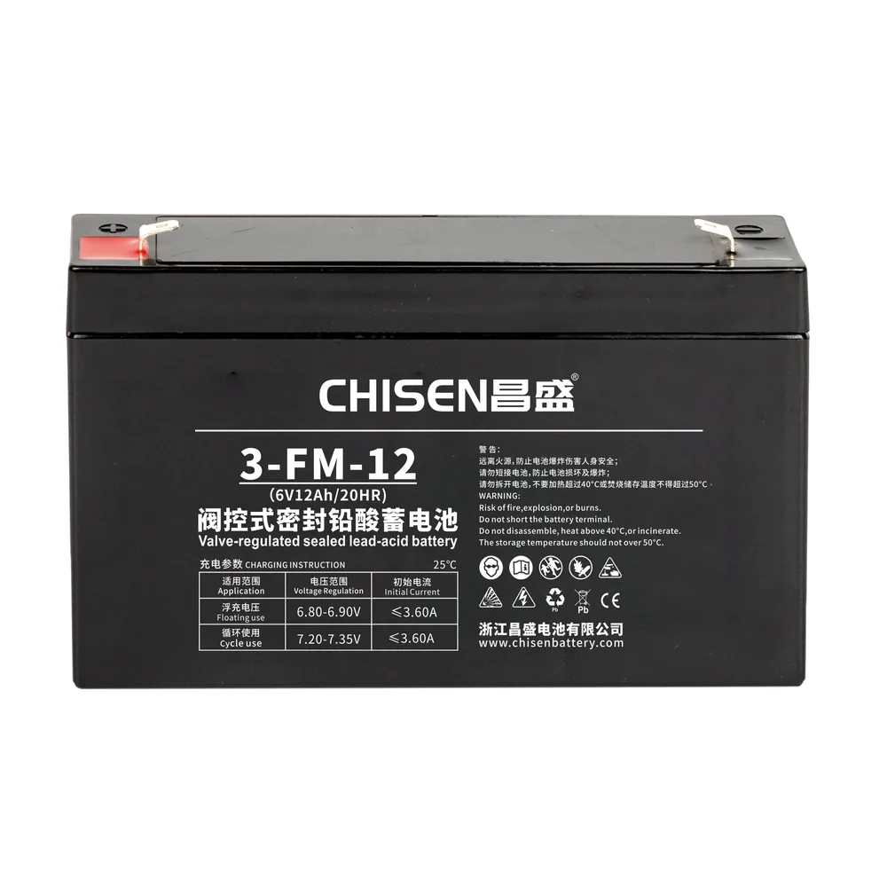 3-FM-12 6V 12Ah FM VRLA Battery Product detail image 2
