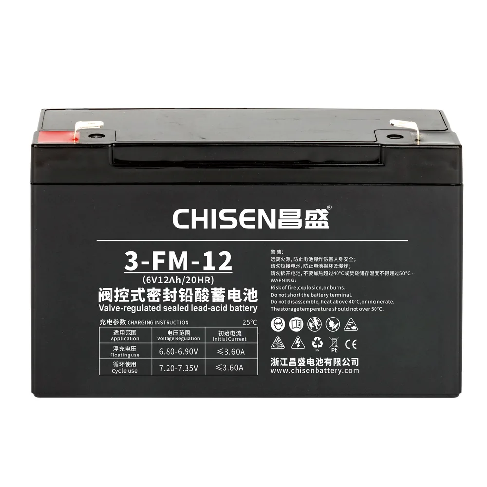 3-FM-12 6V 12Ah FM VRLA Battery Product detail image 3