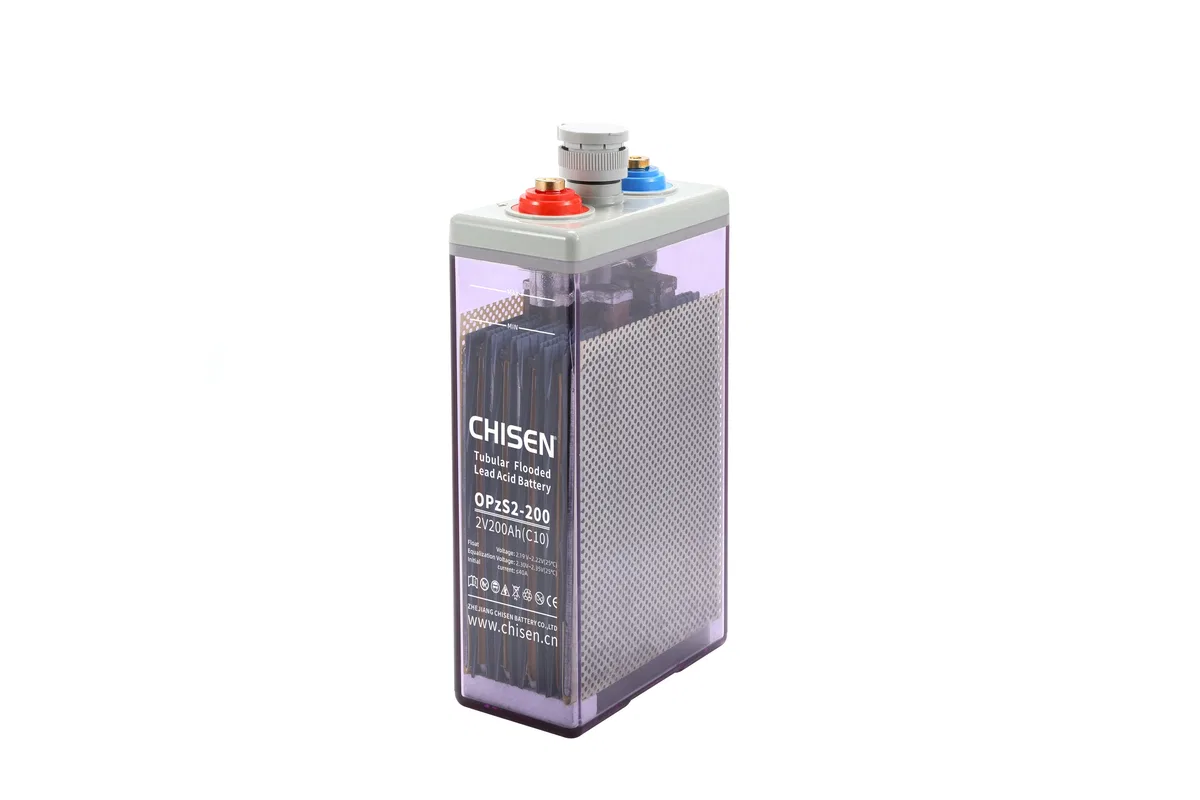 CHISEN OPzS2-200 2V 200Ah Tubular Flooded Battery product image