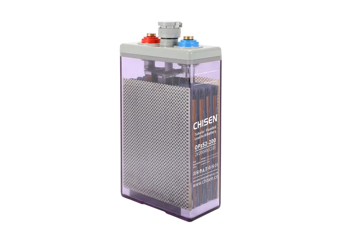 OPzS2-200 2V 200Ah Tubular Flooded Battery Product detail image 2