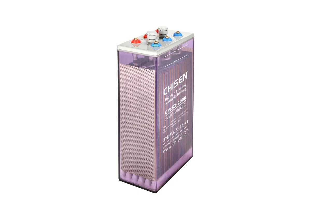 CHISEN OPzS2-2000 2V 2000Ah Tubular Flooded Battery product image