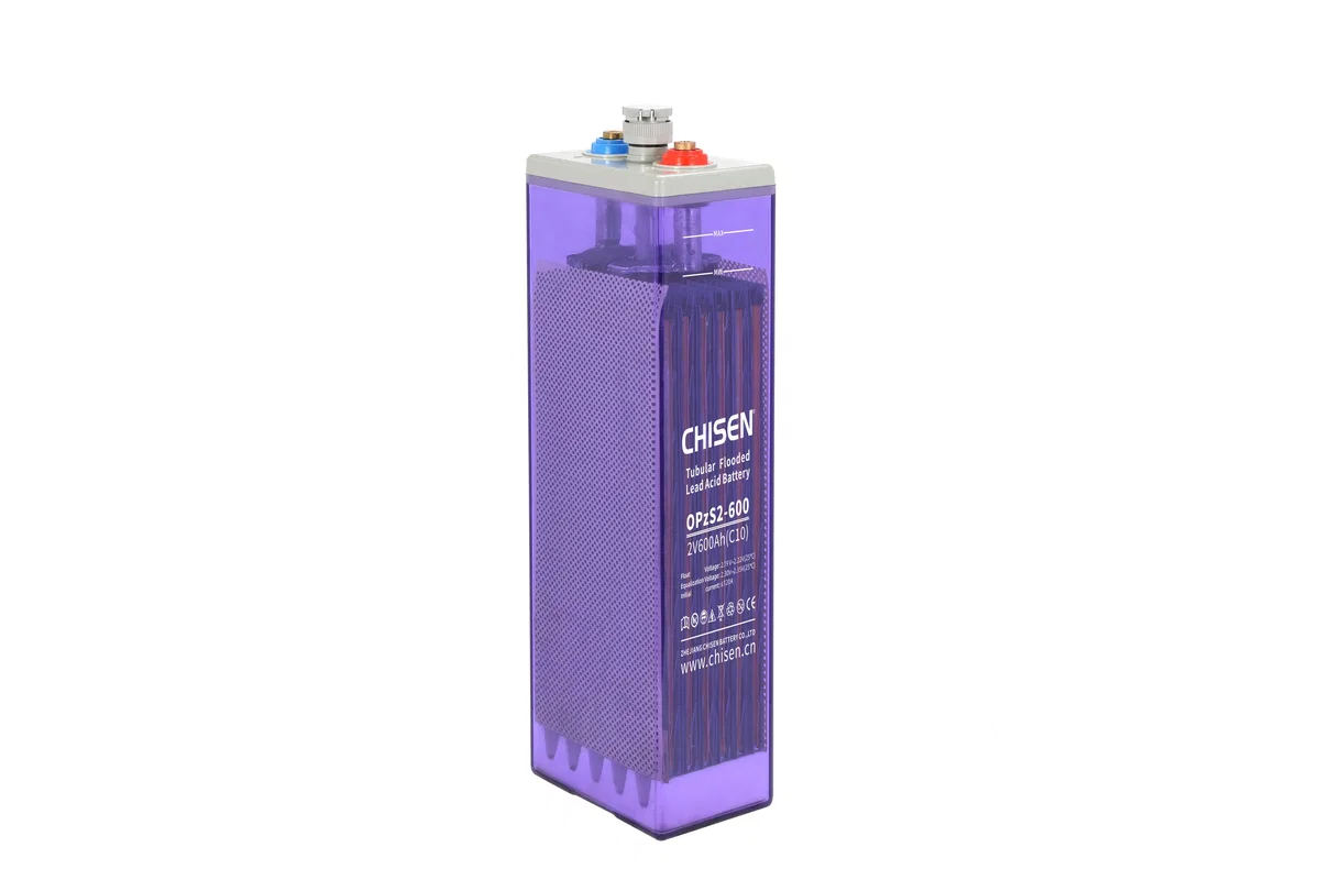 CHISEN OPzS2-600 2V 600Ah Tubular Flooded Battery product image
