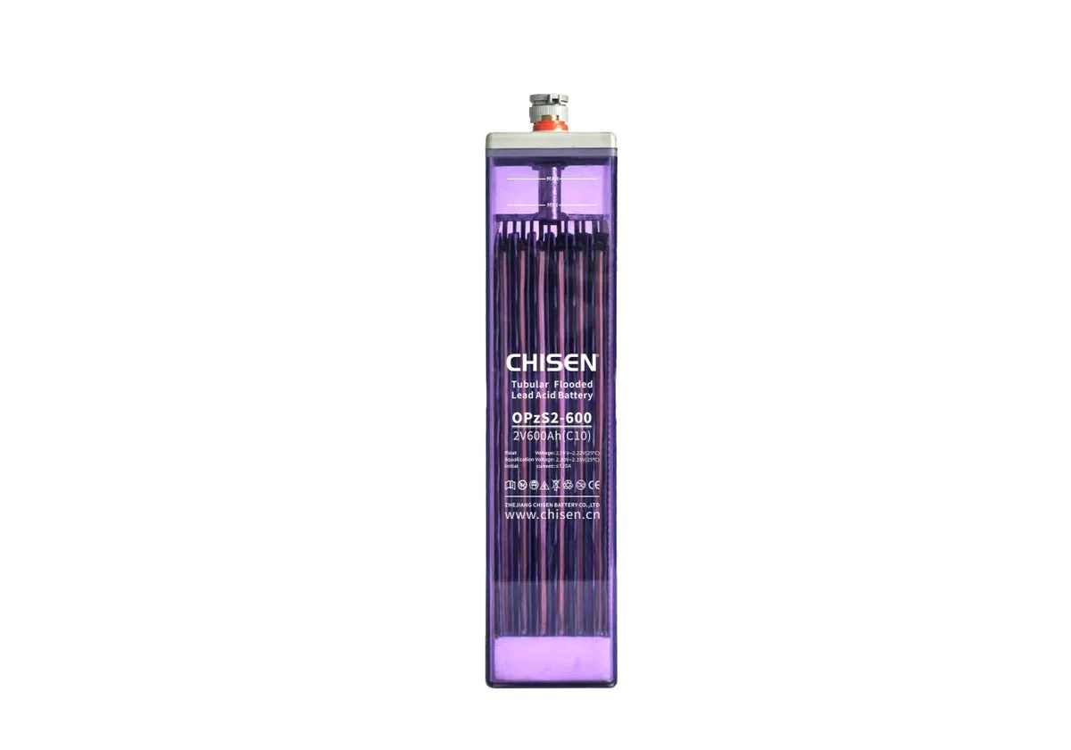 OPzS2-600 2V 600Ah Tubular Flooded Battery Product detail image 3