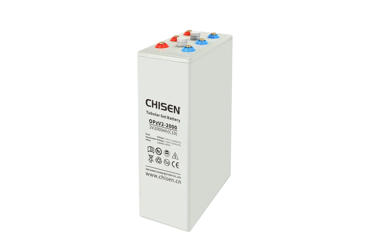 CHISEN OPzV2-2000 2V 2000Ah Tubular Gel Battery product image