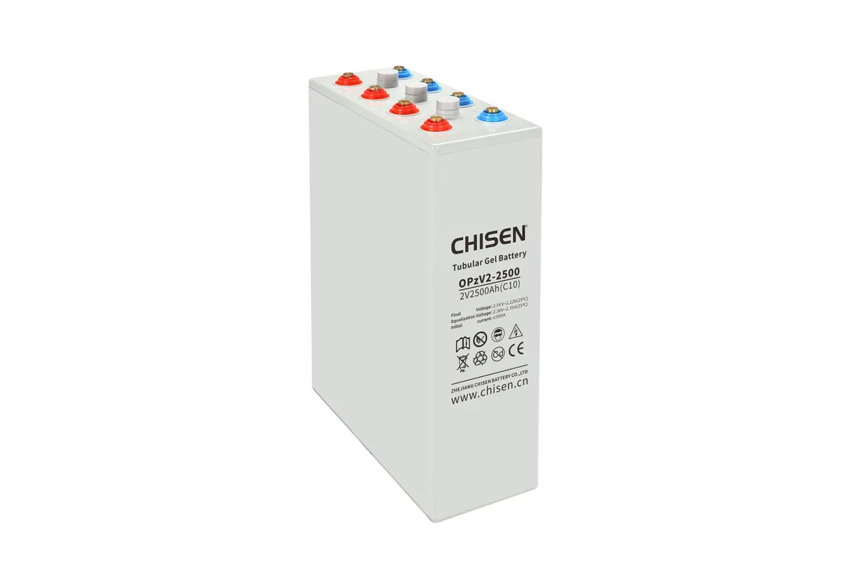 CHISEN OPzV2-2500 2V 2500Ah Tubular Gel Battery product image
