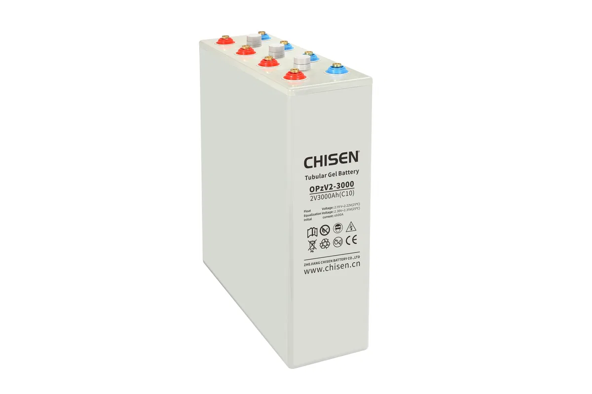 CHISEN OPzV2-3000 2V 3000Ah Tubular Gel Battery product image