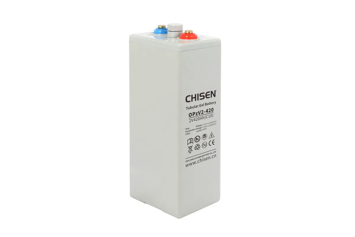 CHISEN OPzV2-420 2V 420Ah Tubular Gel Battery product image