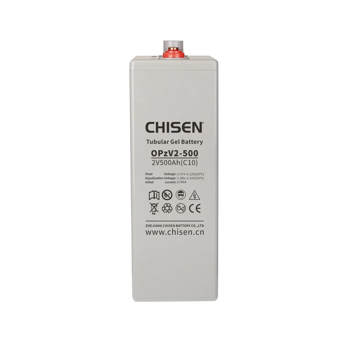 OPzV2-500 2V 500Ah Tubular Gel Battery Product detail image 2