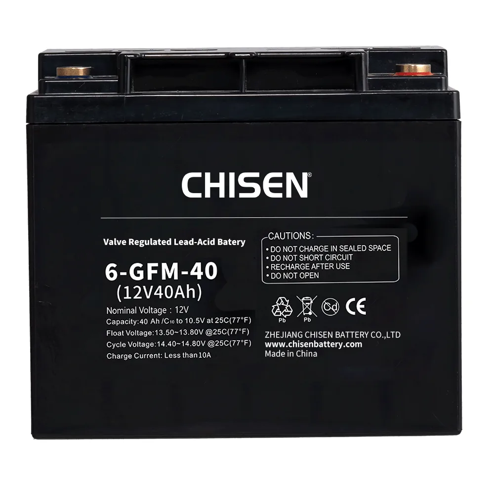 CHISEN 6-GFMJ-40 12V 40Ah GFMJ Gel VRLA Battery product image