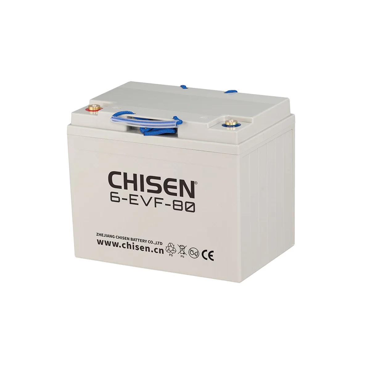CHISEN 6-EVF-80 12V 80Ah electric mobility battery