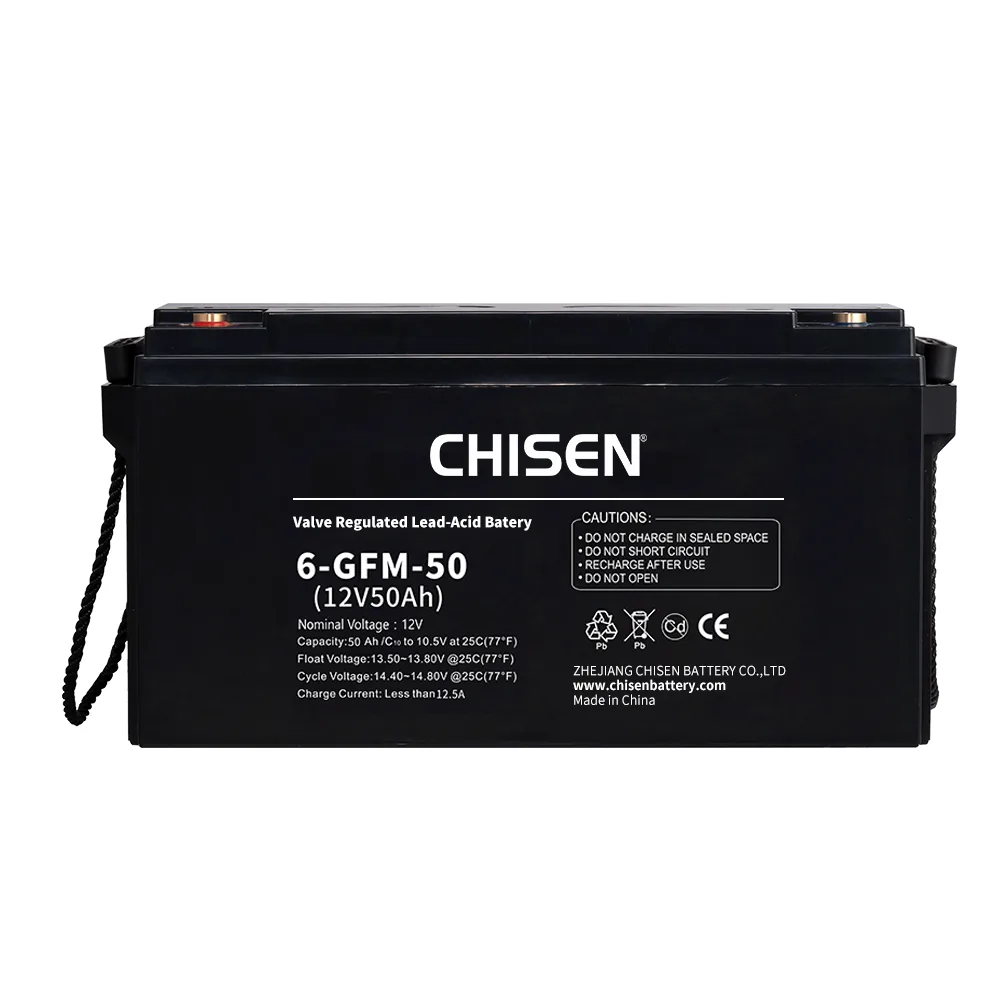 6-GFM-50 12V 50Ah GFM AGM VRLA Battery Main product image