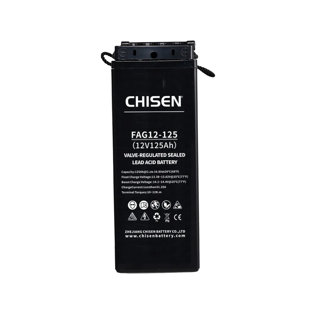 CHISEN FAG12-125 12V 125Ah Tionsclaíoch Battery product image