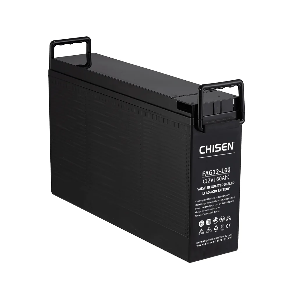 FAG12-160 12V 160Ah Front Teirminéal Battery image 1