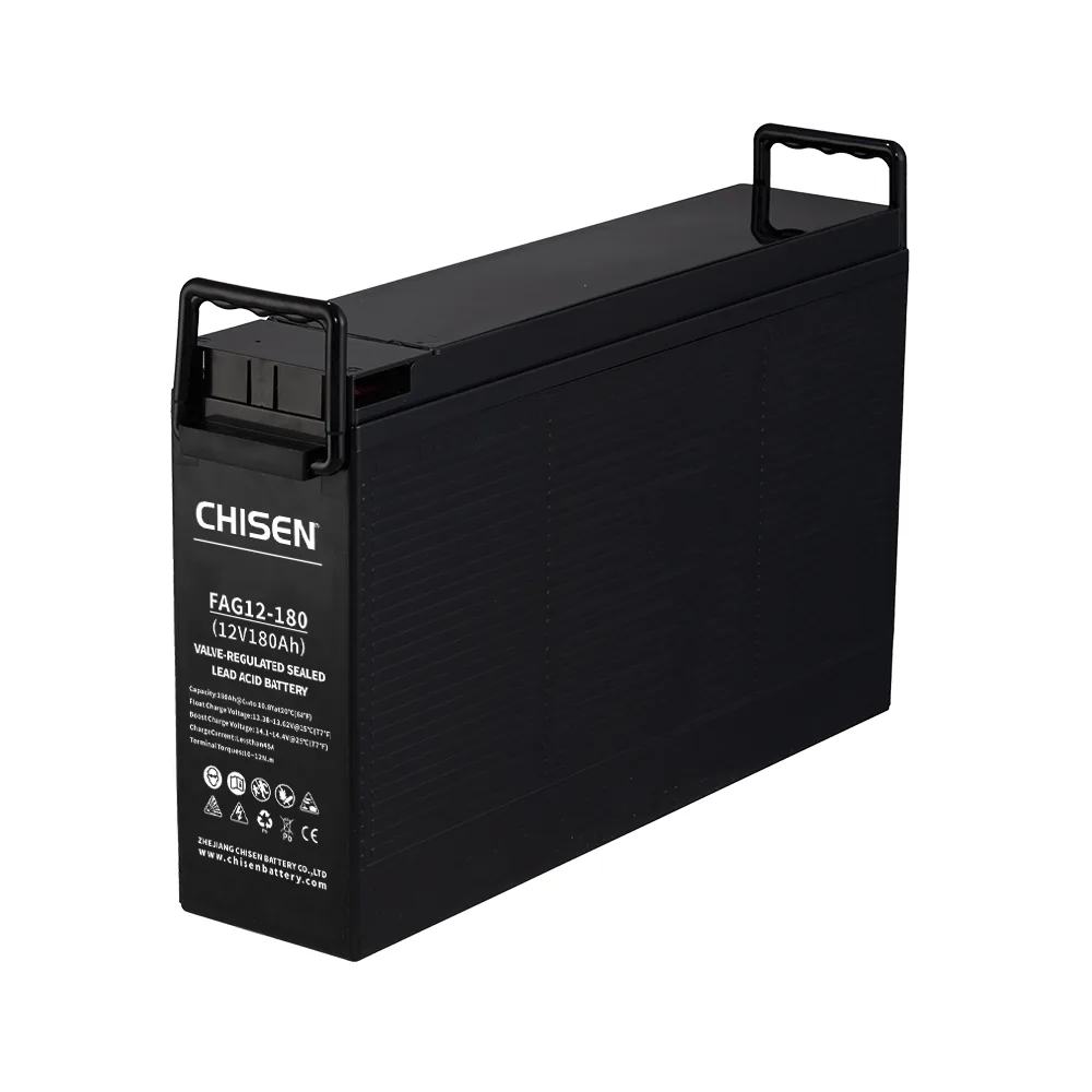FAG12-180 12V 180Ah Front Teirminéal Battery image 1