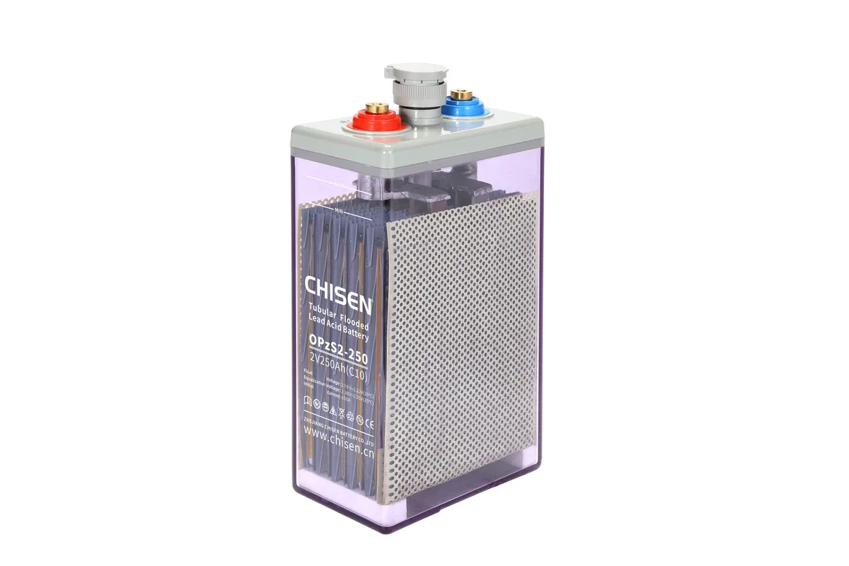 CHISEN OPzS2-250 2V 250Ah Tubular Flooded Battery product image