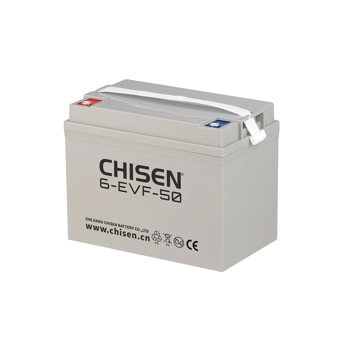 CHISEN 6-EVF-50 12V 50Ah electric mobility battery