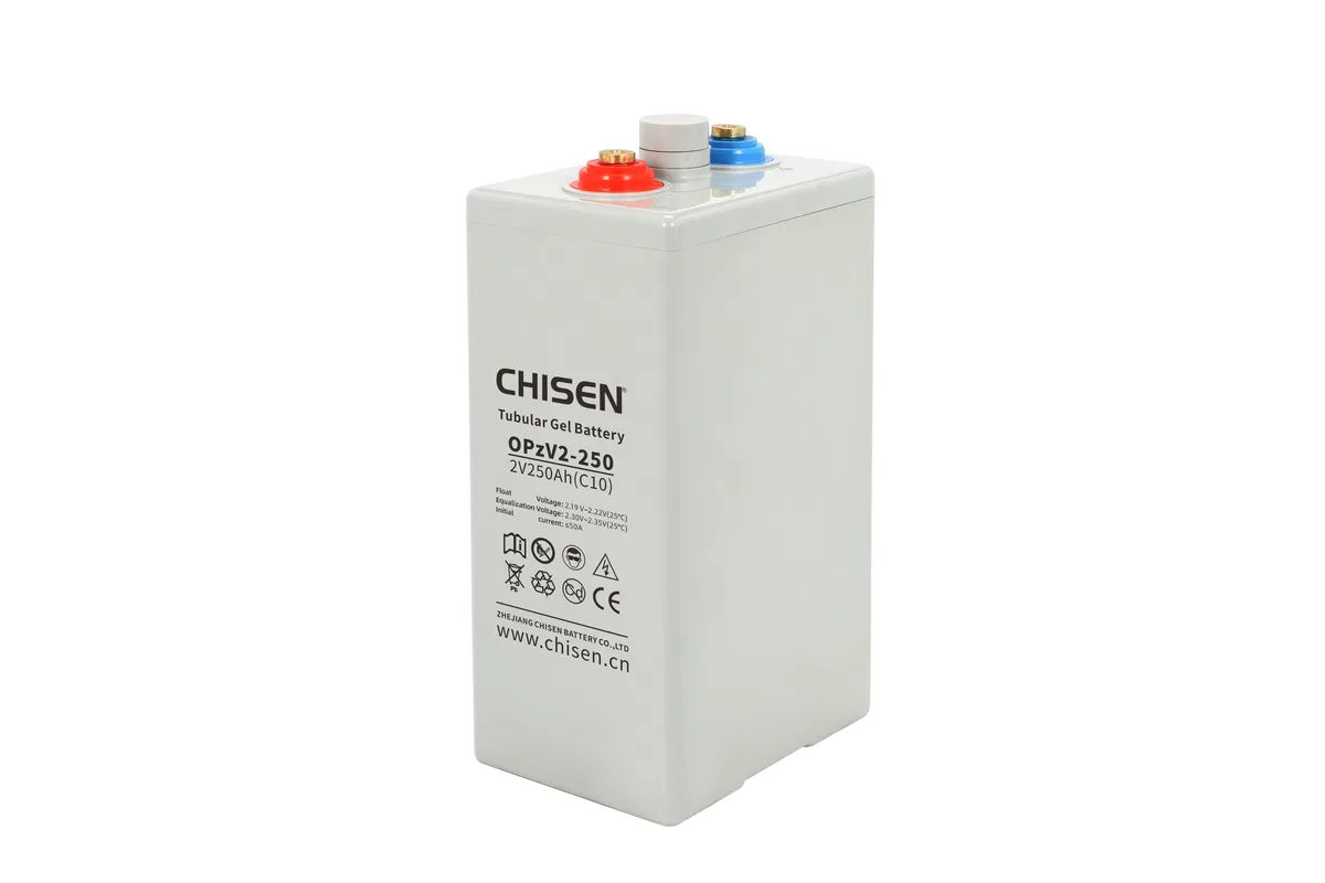 CHISEN OPzV2-250 2V 250Ah Tubular Gel Battery product image