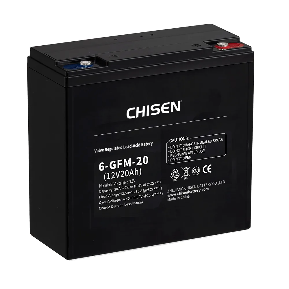 CHISEN 6-GFM-20 12V 20Ah GFM AGM VRLA Battery product image