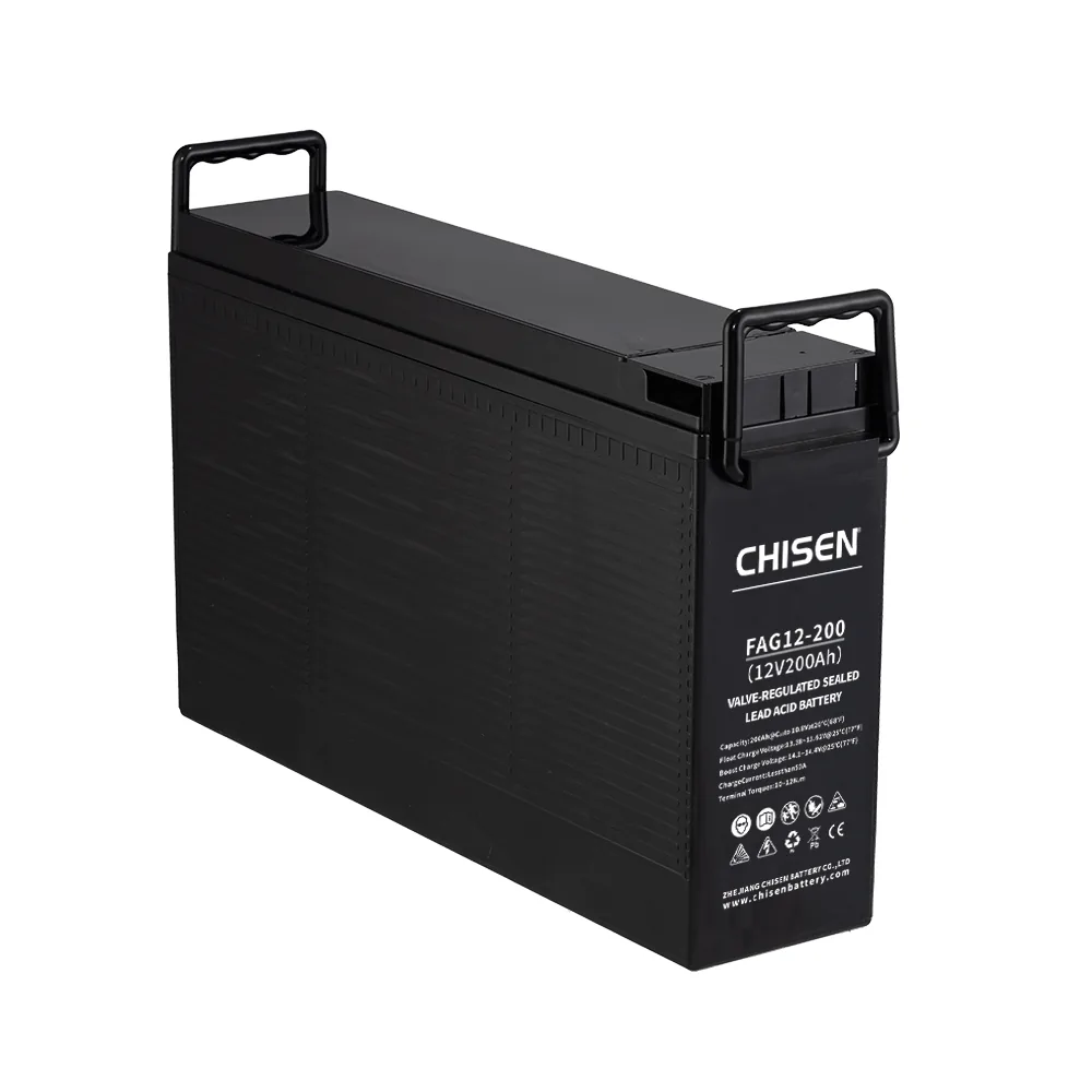 FAG12-200 12V 200Ah Front Terminal Battery image 1