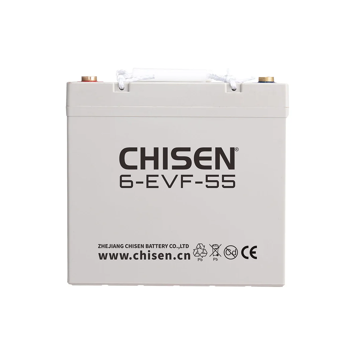 CHISEN 6-EVF-55B 12V 55Ah electric mobility battery