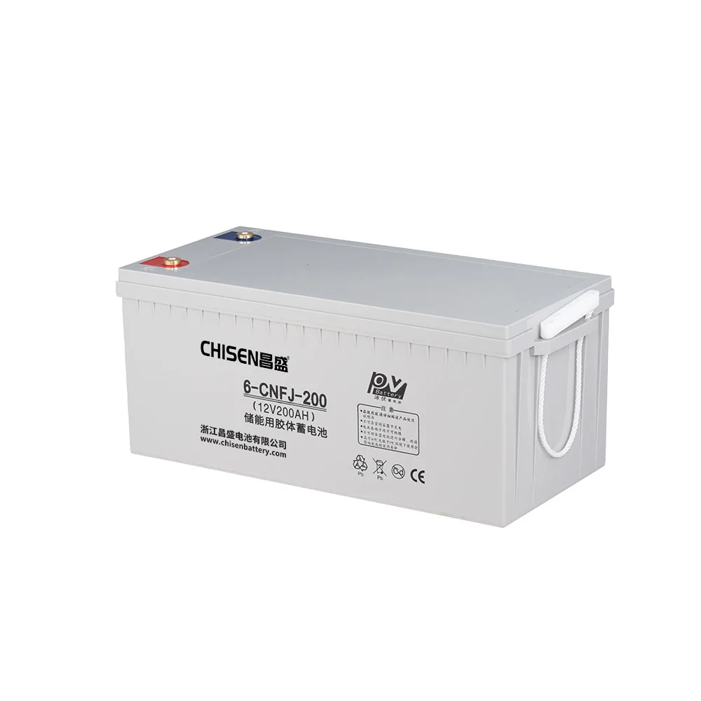 6-CNFJ-200 12V 200Ah Deep Cycle Gel Battery image 1
