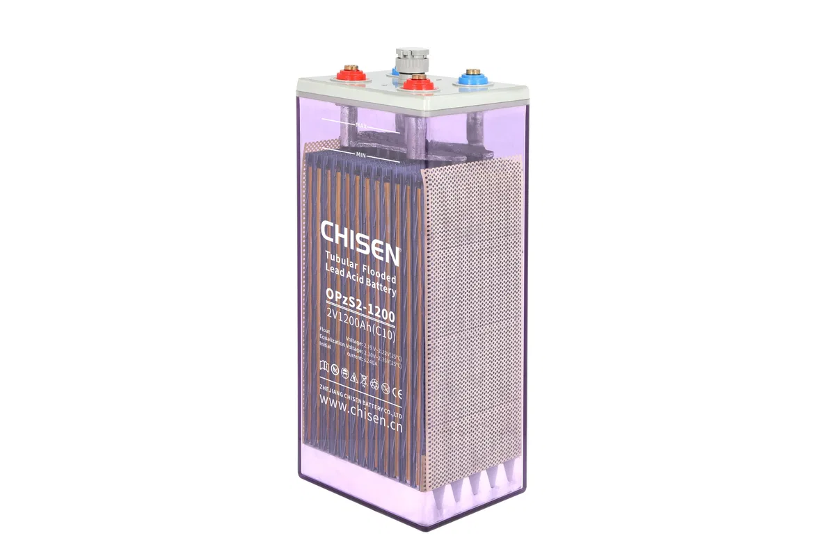 OPzS2-1200 2V 1200Ah Tubular Flooded Battery Product detail image 2