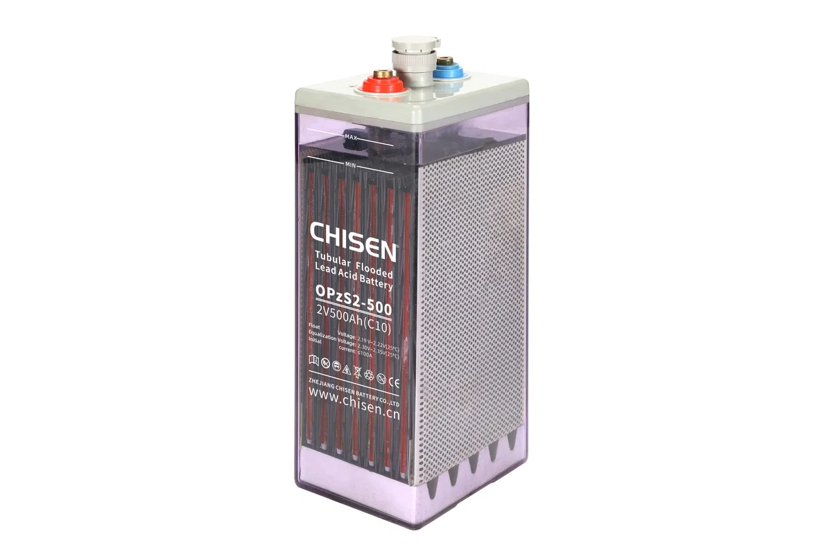 CHISEN OPzS2-500 2V 500Ah Tubular Flooded Battery product image