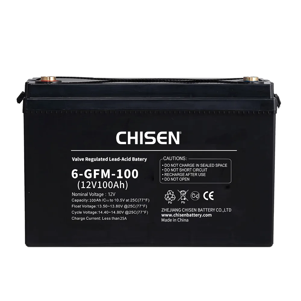 CHISEN 6-GFM-100 GFM VRLA battery product image