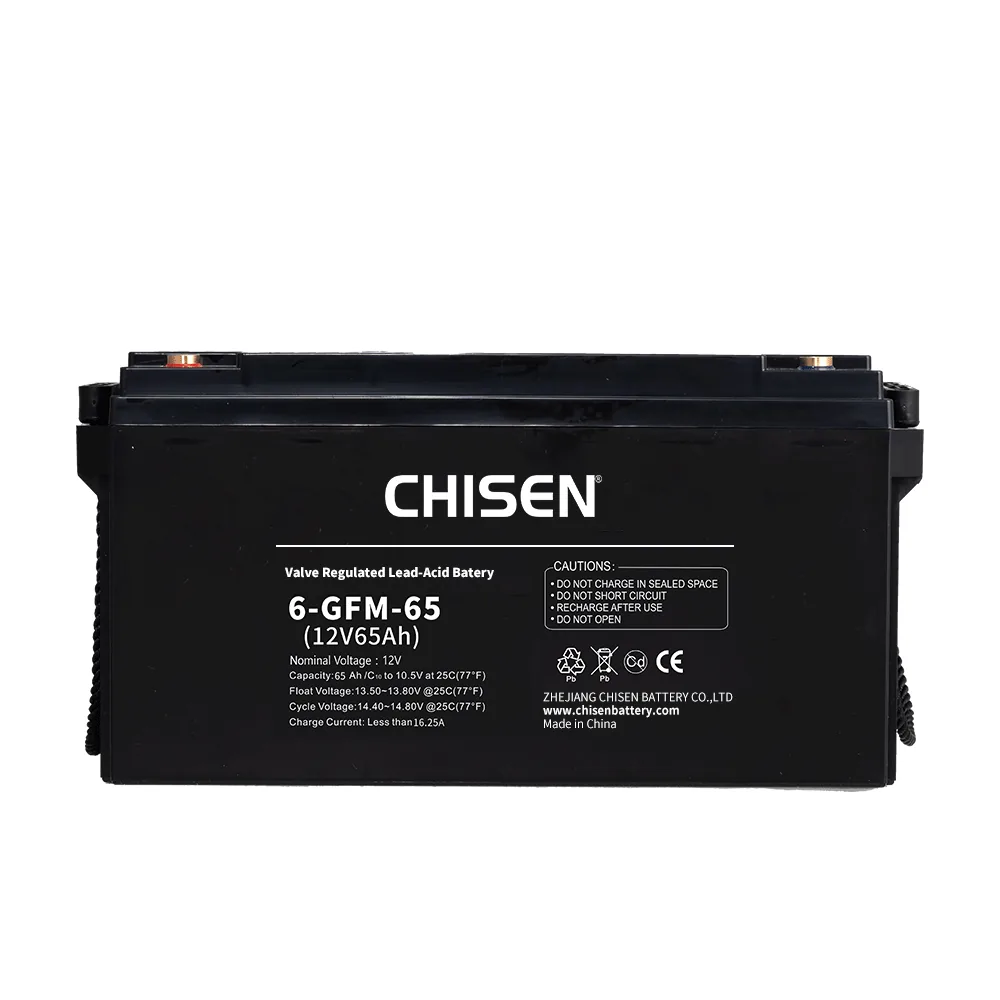 CHISEN 6-GFMJ-65 12V 65Ah GFMJ Gel VRLA Battery product image