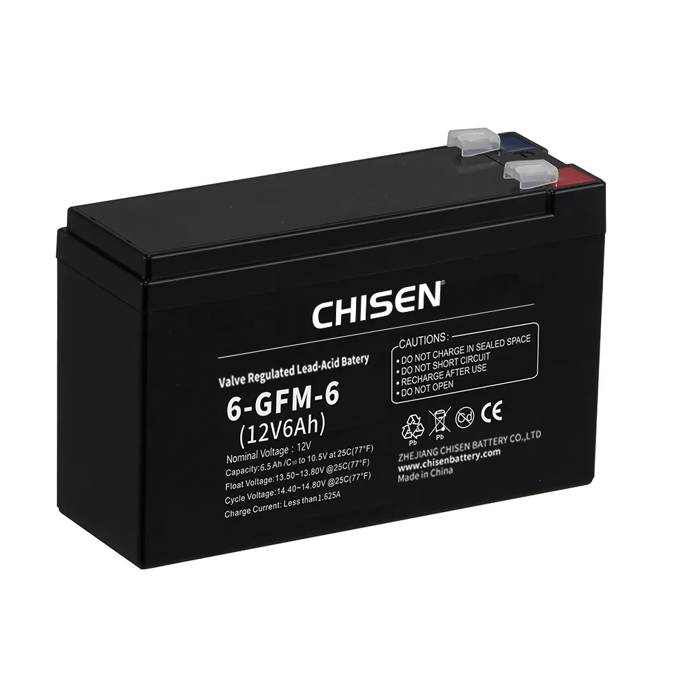 6-GFM-6 12V 6Ah GFM AGM VRLA Battery Product detail image 2