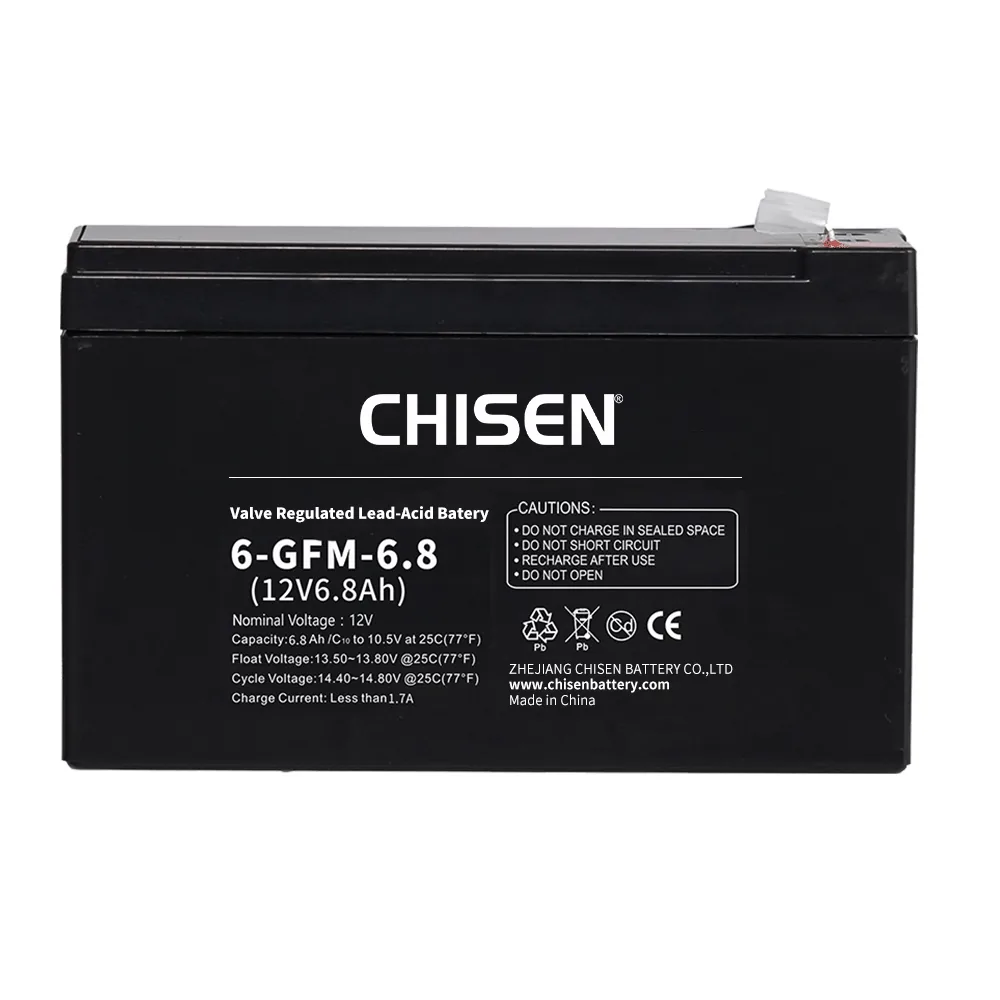 6-GFM-6 12V 6Ah GFM AGM VRLA Battery Product detail image 4