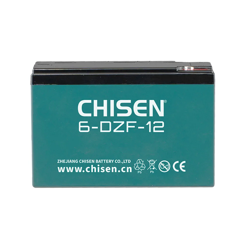 6-DZF-12 12V 12Ah Electric Bicycle Battery