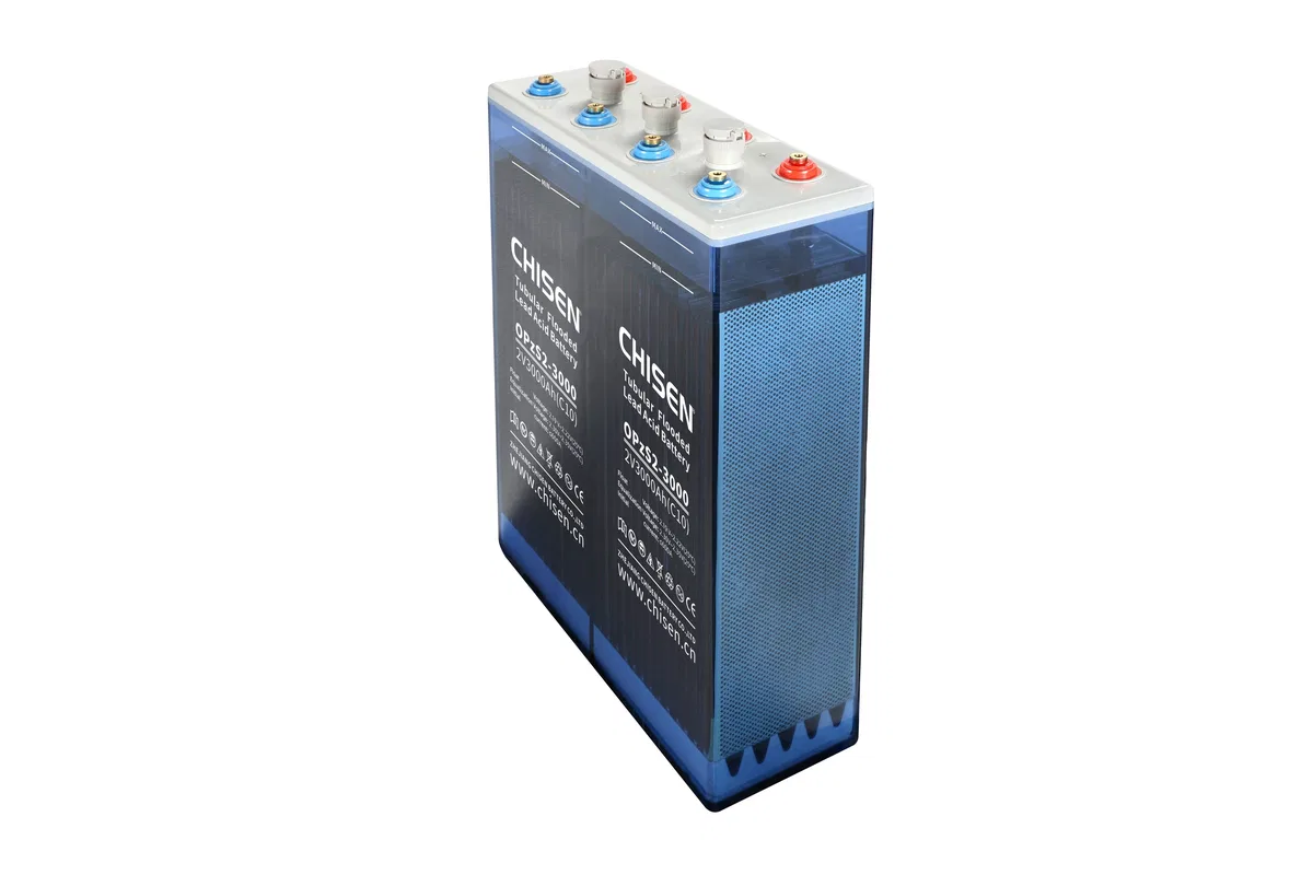 CHISEN OPzS2-3000 2V 3000Ah Tubular Flooded Battery product image