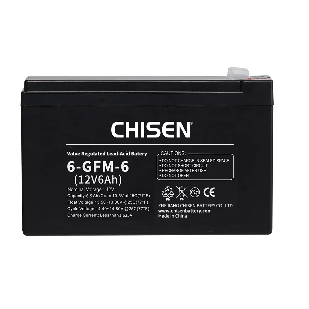 6-GFM-6.8 12V 6.8Ah GFM AGM VRLA Battery Main product image