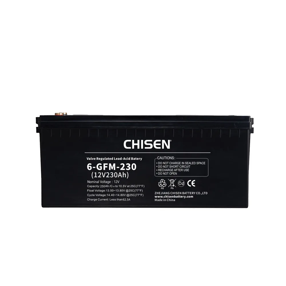 CHISEN 6-GFMJ-230 12V 230Ah GFMJ जेल VRLA Battery product image
