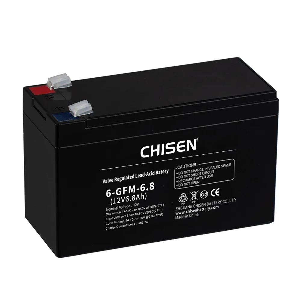 6-GFMJ-6.8 12V 6.8Ah GFMJ जेल VRLA Battery product detail image 2