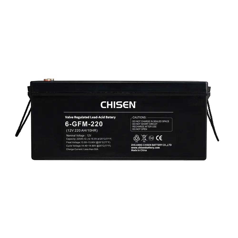 CHISEN 6-GFM-220 12V 220Ah GFM AGM VRLA Battery product image