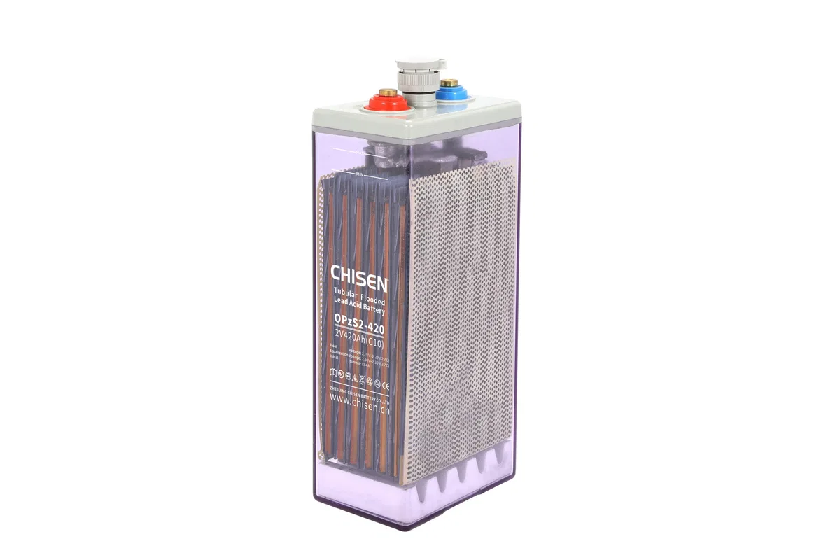 OPzS2-420 2V 420Ah Tubular Flooded Battery Product detail image 2