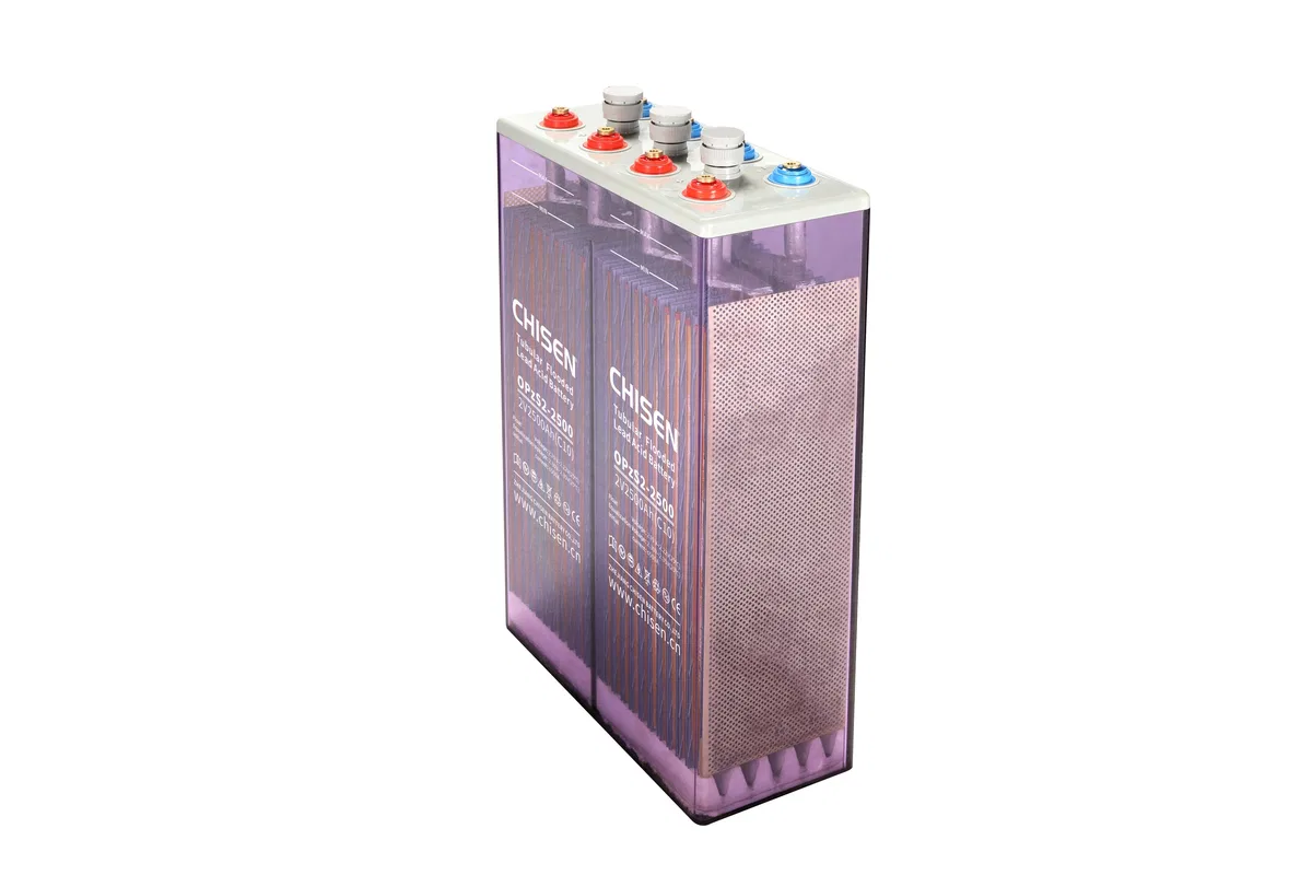 CHISEN OPzS2-2500 2V 2500Ah Tubular Flooded Battery product image