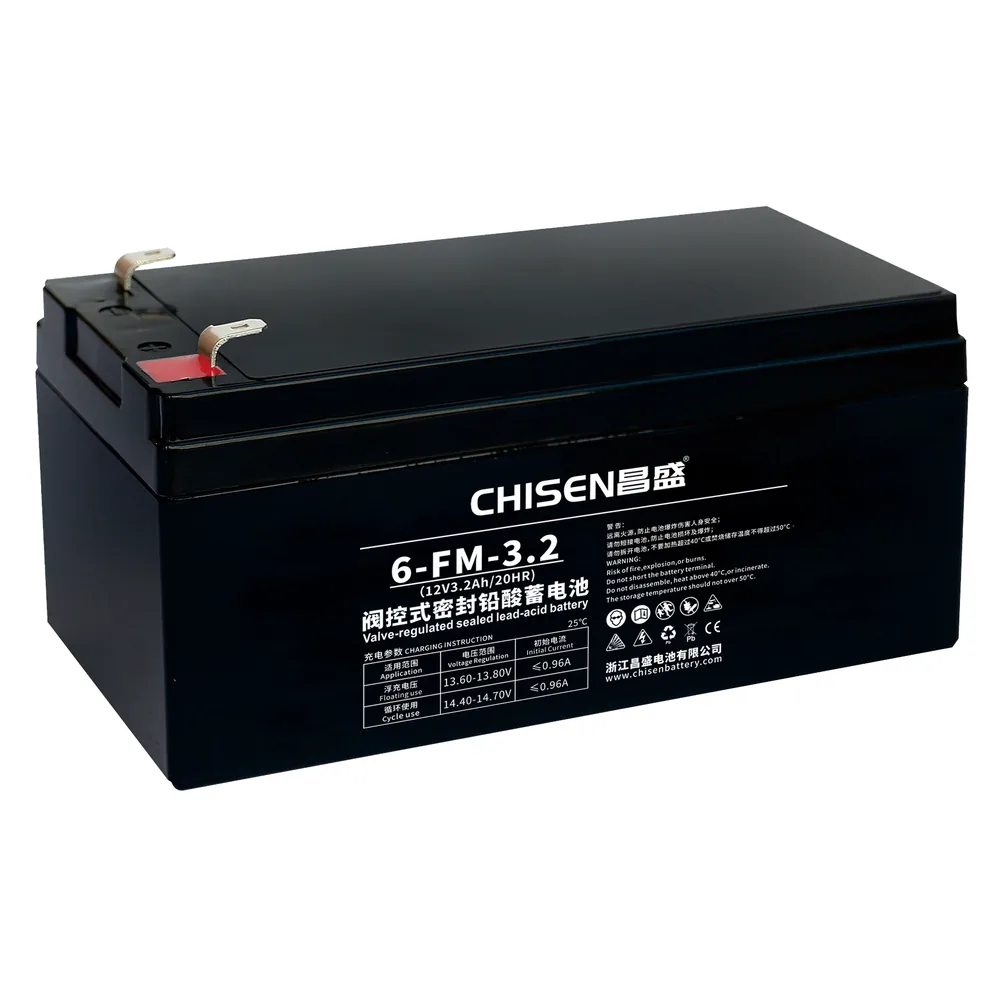 CHISEN 6-FM-3.0-A 12V 3.2Ah FM VRLA Battery product image