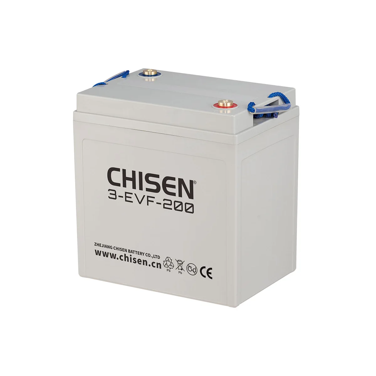 CHISEN 3-EVF-200E 6V 200Ah electric mobility battery