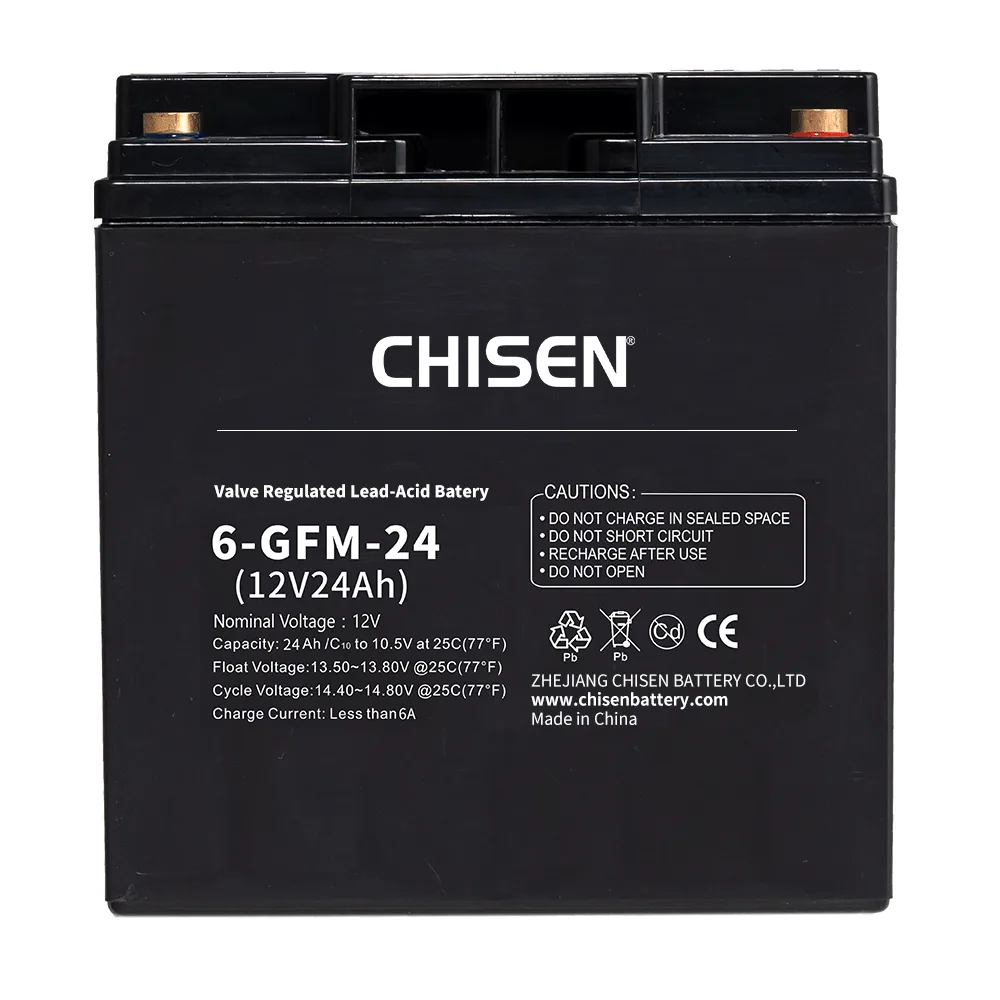 CHISEN 6-GFMJ-24 12V 24Ah GFMJ Gel VRLA Battery product image