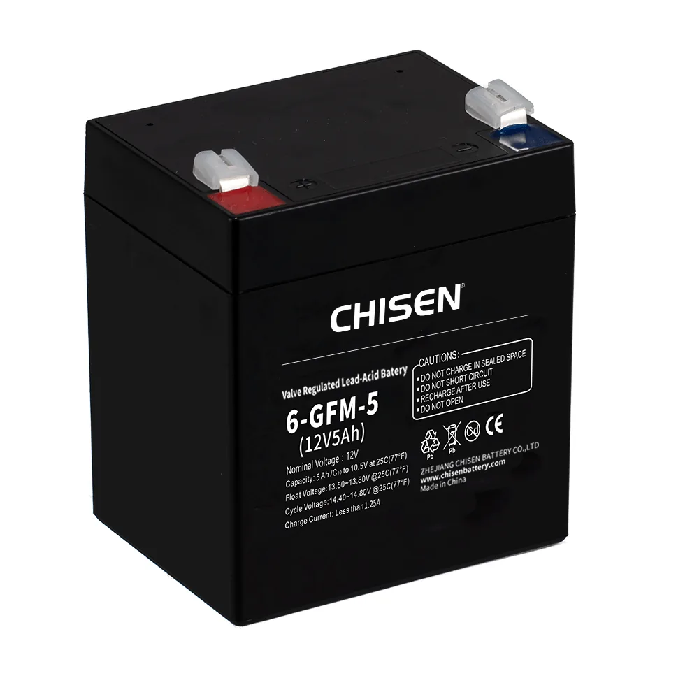 CHISEN 6-GFMJ-5 12V 5Ah GFMJ Gel VRLA Battery product image