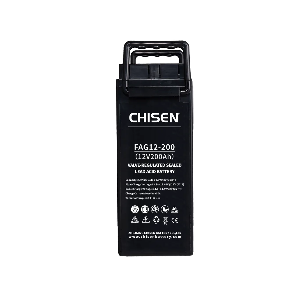 FAG12-200 12V 200Ah Pin Cực Trước image 2